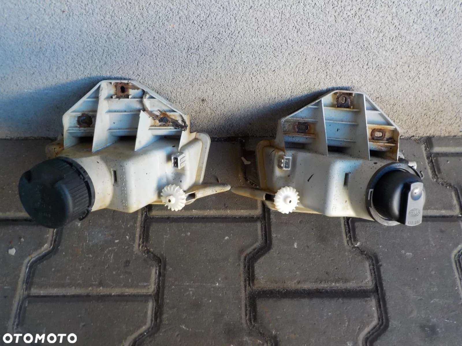 VW T4 90-95' HALOGENY LAMPY PRZECIWMGIELNE PRZÓD ORYGINAŁ - 4