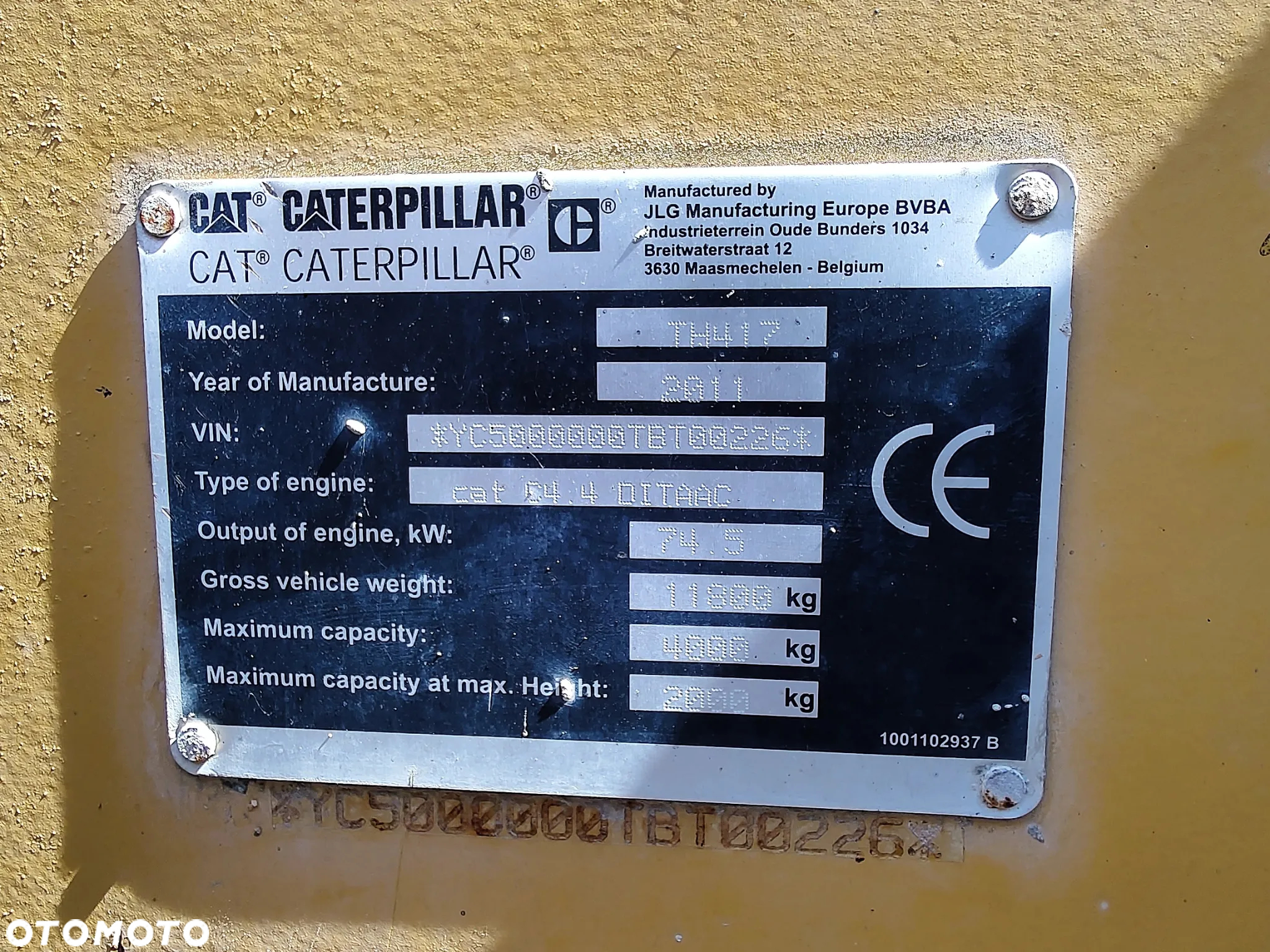 Caterpillar TH417 - 10