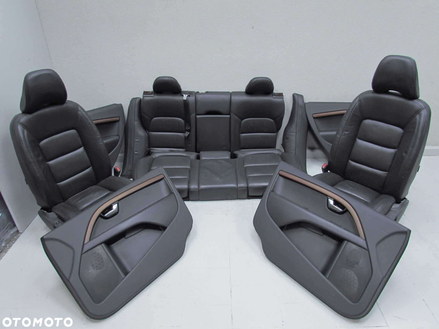 VOLVO V70 III XC70 III 07-16 FOTELE FOTEL SIEDZENIA SKORA PODGRZEWANE WENTYLOWANE BOCZKI KPL - 6