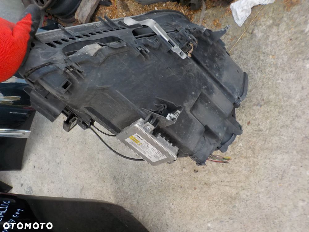 BMW SERIA 7 F01 740D 3.0 D M-PAKIET  PRZÓD MASKA ZDERZAK BŁOTNIKI PAS PRZEDNI Z CHŁODNICAMI LAMPY XENON UK PO POPRAWKACH LAKIERNICZYCH - 12
