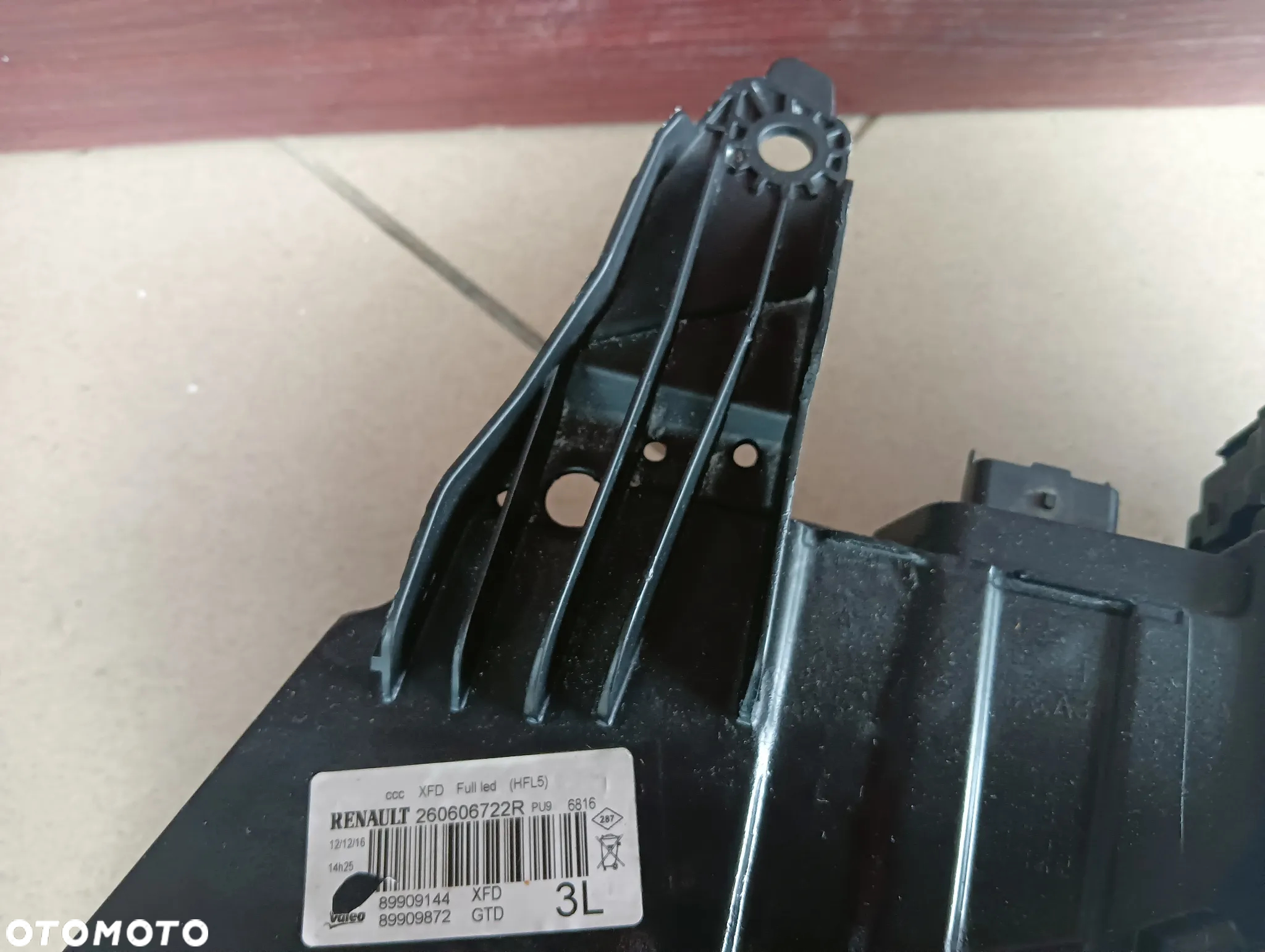 Renault Talisman Full Led lewy reflektor lampa Europa - 7