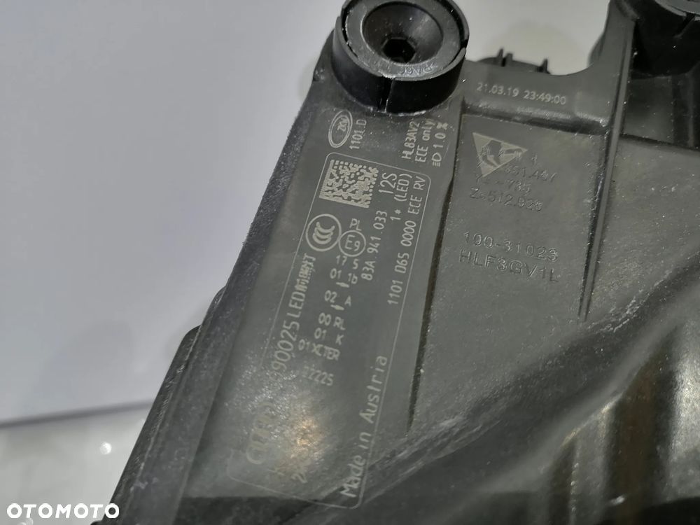 Lampa Lewa Prawa Audi Q3 83A FULL LED Komplet Kompletne Przód Przednie - 12