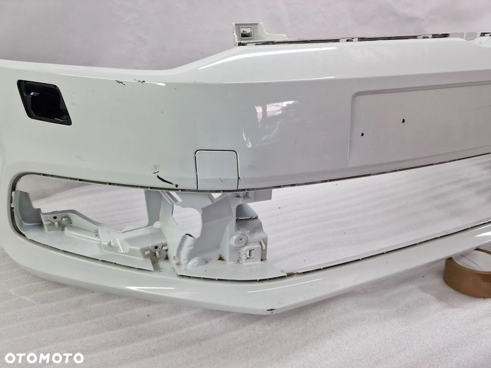 VW POLO 6C0 14- ŁADNY ZDERZAK PRZEDNI PRZÓD NA SPRYSKI , KOLOR BIAŁY , NR 6C0807221 , NR AUKCJI NZ1333 - 9