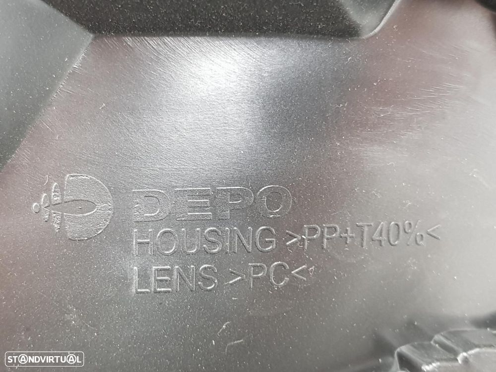 FAROL ESQUERDO RENAULT CLIO III - 2