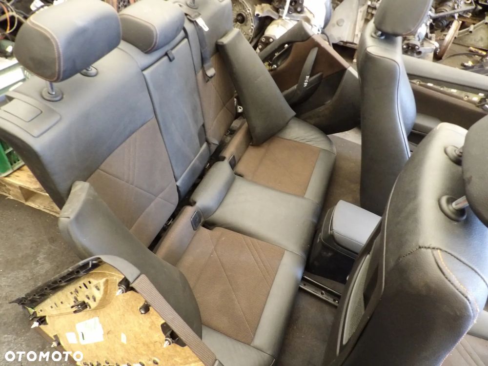 BMW - E84,X1 - FOTELE , KANAPA , BOCZKI , TUNEL ŚRODKOWY - OGRZEWANE - KOMPLET - EUROPA - 5