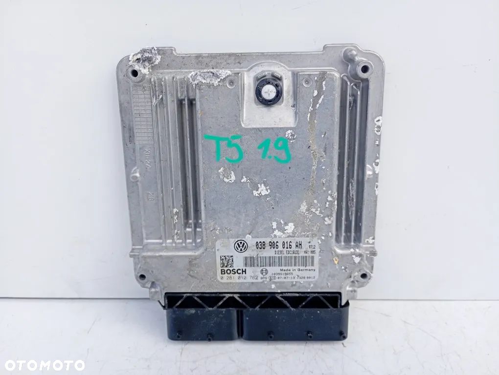 Sterownik Silnika Komputer 038906016AH Vw Transporter T5 1.9 TDI - 1