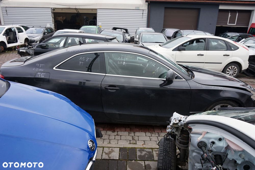 AUDI A5 I 8T COUPE 2008 LZ9Y 2.7 TDI CAMA 190KM KSS CZARNY na części - 6