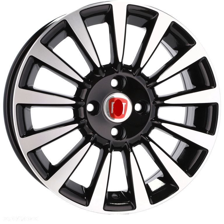 4x Felgi 15 m.in. do FIAT 500 Bravo Doblo Fiorino Idea Multipla Panda Punto Stilo - BK743 - 7
