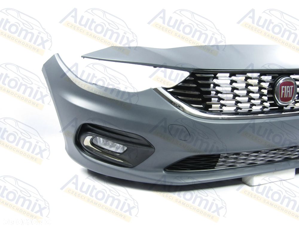 Zderzak przedni Fiat Tipo SDN 16 - 20 Atrapa + kratki + halogeny Komplet ! - 11