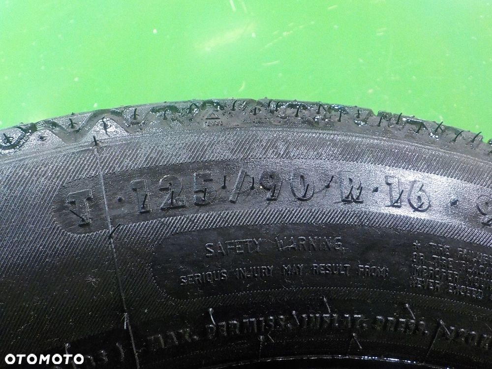 MERCEDES CLK W209 kolo dojazdowe 125/90/16 5x112 - 4