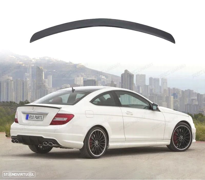 AILERON SPOILER TRASEIRO MERCEDES CLASE C W204 07-14 COUPÉ LOOK AMG C63 - 1