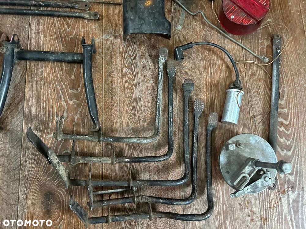 Części Simson S50 S51 Amortyzatory pedał hamulca Stopka Mocowanie Bęben - 26