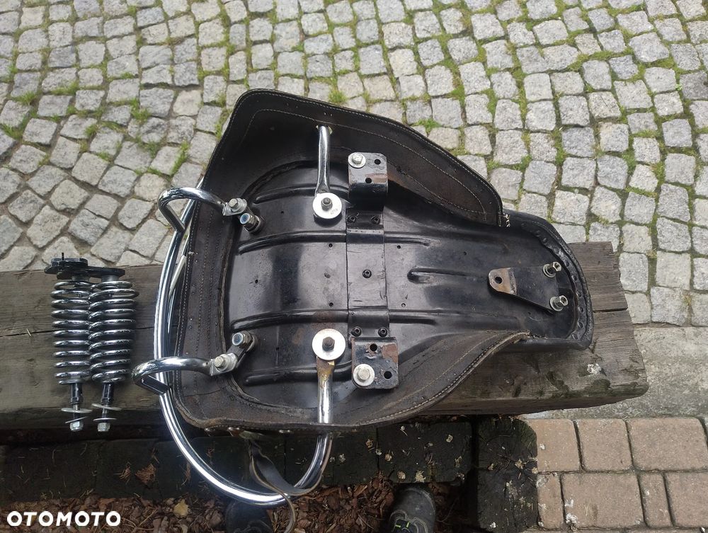 Siedzenie-siodło Harley Davidson  Panhead Knucklehead Shovelhead Style Buddy Seat - 6
