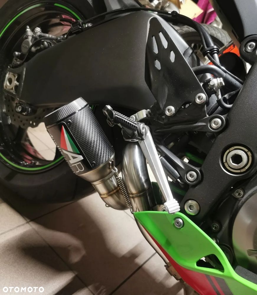 Kawasaki zx636 636 ninja 600 Zx6r Zx636r wydech tłumik sportowy SC project krótki akrapovic - 5