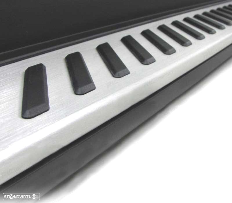 ESTRIBOS LATERAIS BMW X4 F26 14- AÇO INOX - 2