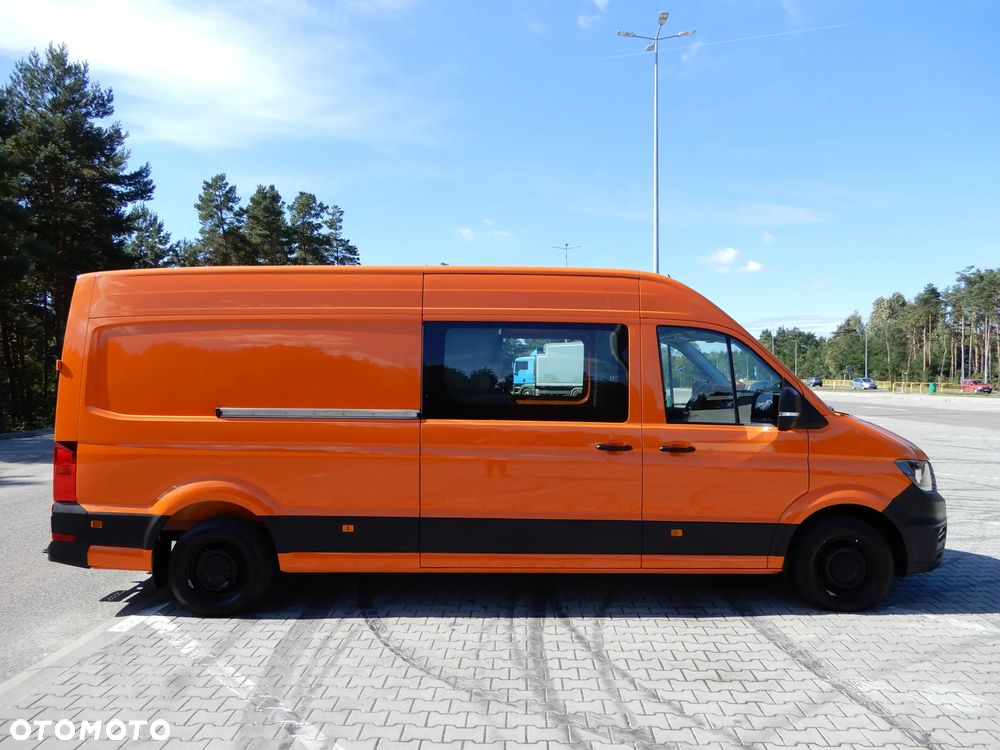 Volkswagen Crafter 4Motion 4X4 2.0 TDI 177 KM Automat 8-Mio Biegowy MIXTO Doka Brygadowy Dubel 6-Cio Osobowy+952 Kg Ładowność HAK 3000 Kg Blaszak Furgon L4H2 Rozstaw Osi 4490 mm GWARANCJA FABRYCZNA Stan Auta Jak NOWY OKAZJA - 3