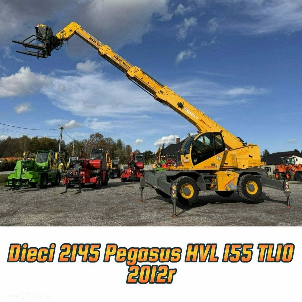 Manitou Merlo Dieci JCB Terex MRT ROTO Ładowarka Teleskopowa Obrotowa - 9