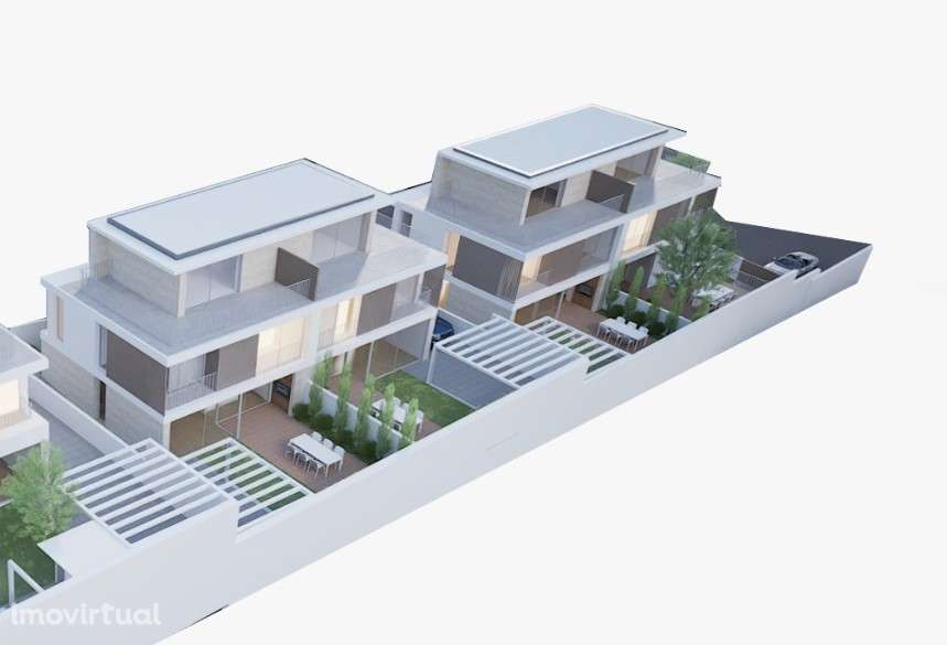 Fantástica moradia geminadaT4 em Canidelo, V.N.Gaia - Grande imagem: 5/14