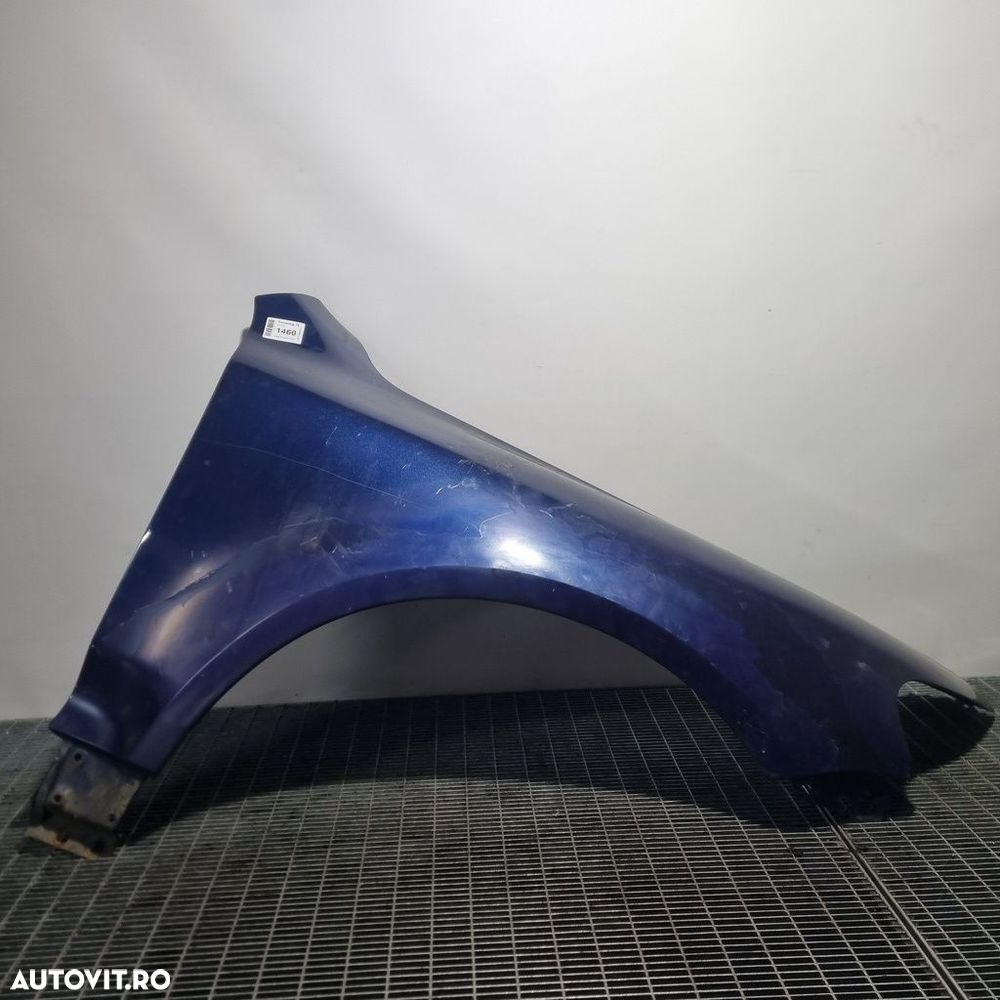 Aripa Dreapta Fata Volkswagen Touareg 7L 2003 - 2006 4 Usi Dark Blue (1460) - 1