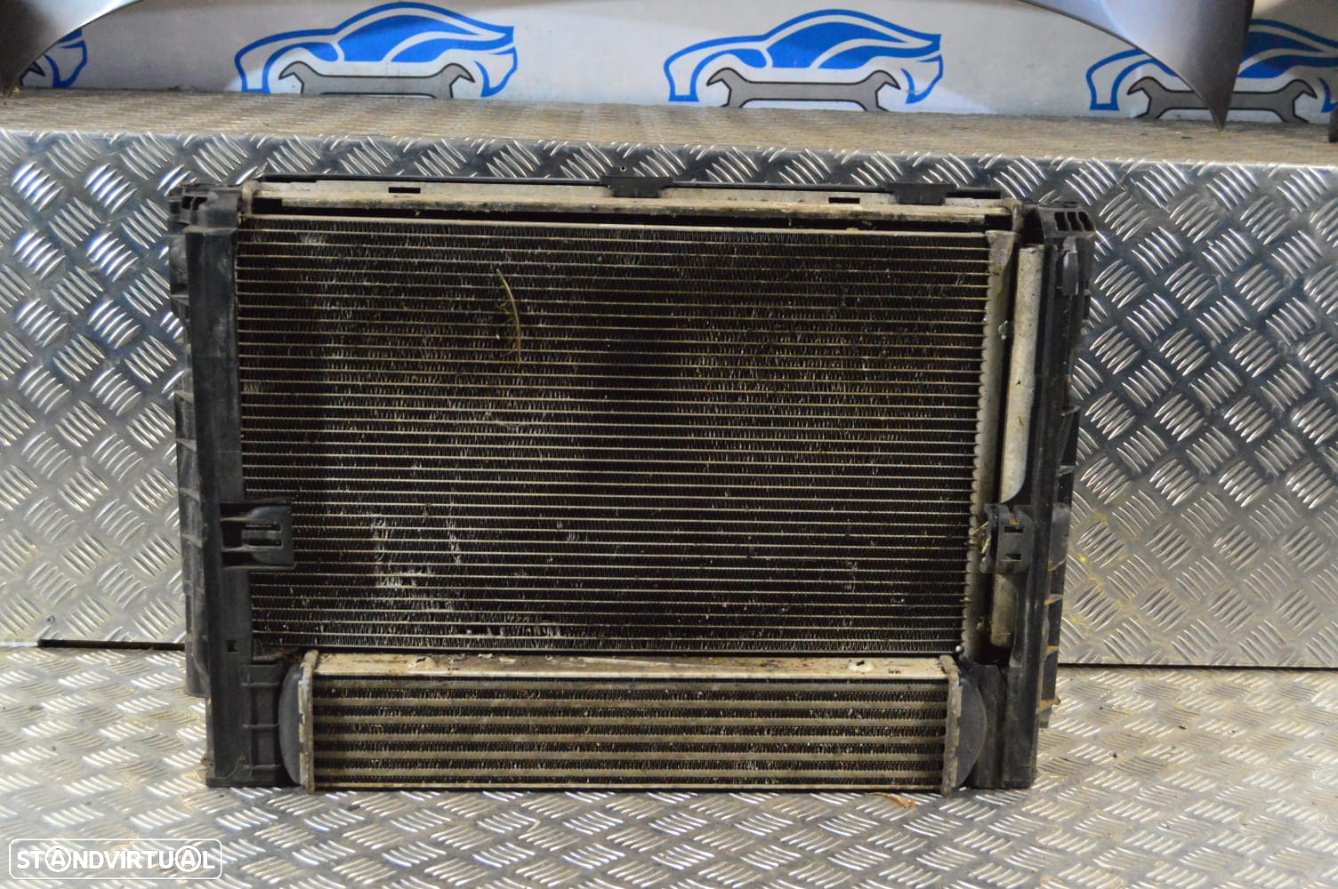 FRENTE COMPLETA BMW SERIE 1 E87 E81 LCI CAPOT PARACHOQUES GUARDA-LAMAS OTICAS RADIADOR VENTILADOR FRENTE FIBRA REFORÇO - 13