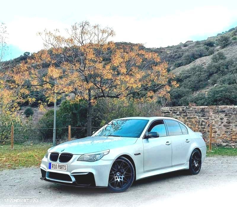 PARA-CHOQUES DIANTEIRO BMW E60 E61 03-10 LOOK M4 + LIP FRONTAL - 3