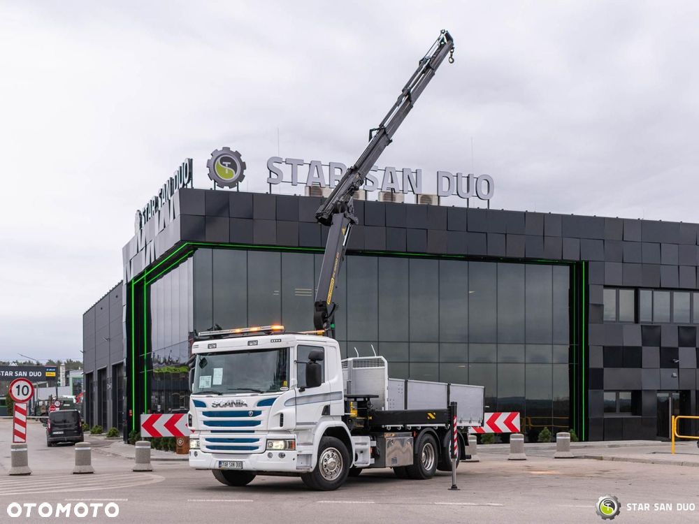 Scania P320 6x2 Palfinger PK 18002 EH HDS Żuraw Wywrotka - 7