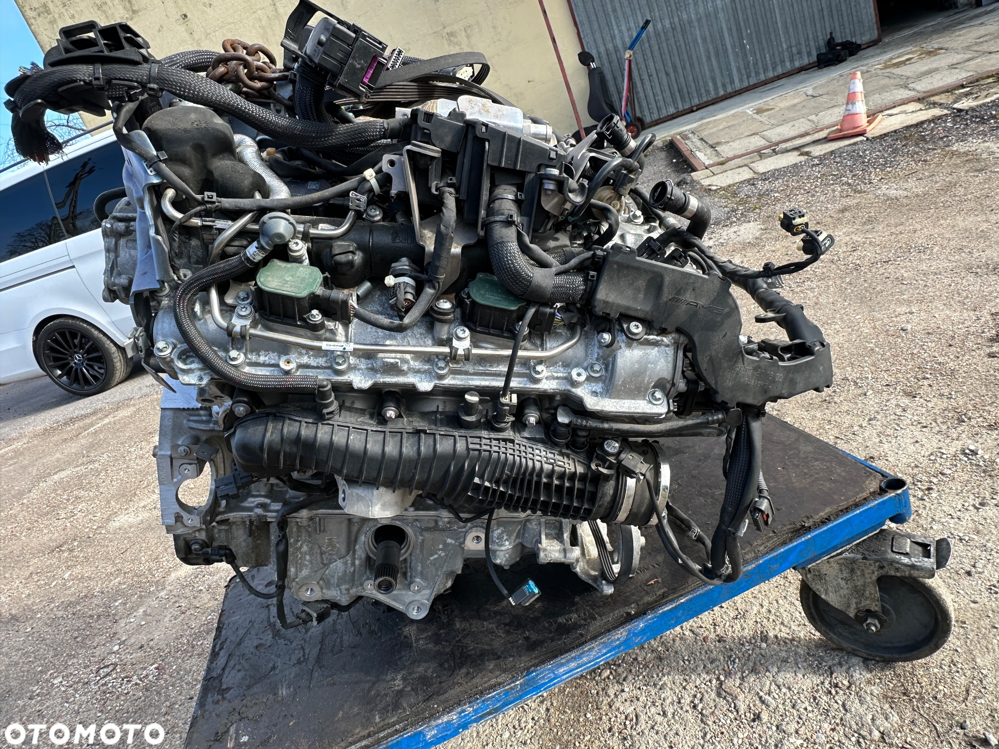 mercedes silnik 63 AMG m177 s63 e63 s222 gt x290 e213 g63 c63 engine - 10
