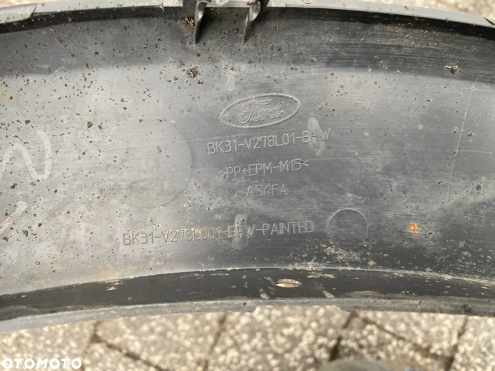 NAKŁADKA PROGU BŁOTNIKA LISTWA PRZEDNIA LEWA PRAWA FORD TRANSIT MK8 - 9