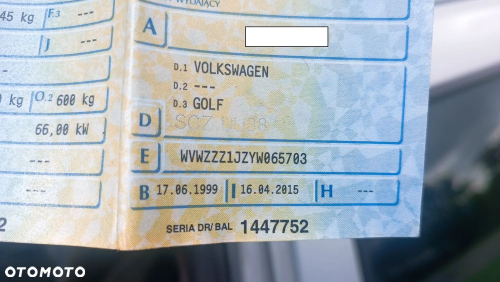 Volkswagen Golf 1.9 TDI - 7