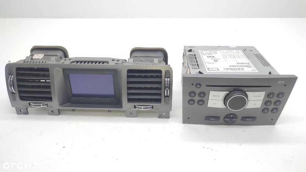 RADIO ODTWARZACZ CD WYŚWIETLACZ OPEL VECTRA C 13233926 24461295 - 1