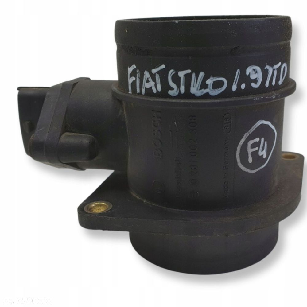 PRZEPŁYWOMIERZ Fiat Stilo 1.9 JTD POWIETRZA 0281002308 - 1
