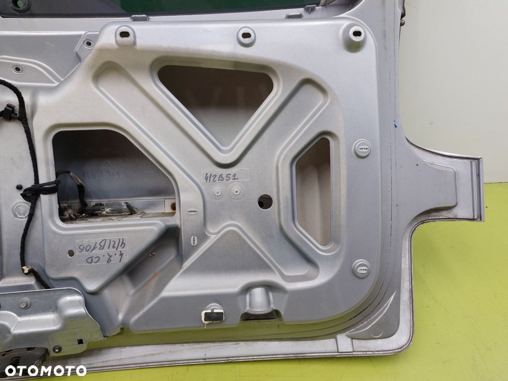 Klapa tył tylna BAGAŻNIKA PEUGEOT 807 2002–2014 EZR SREBRNY - 18