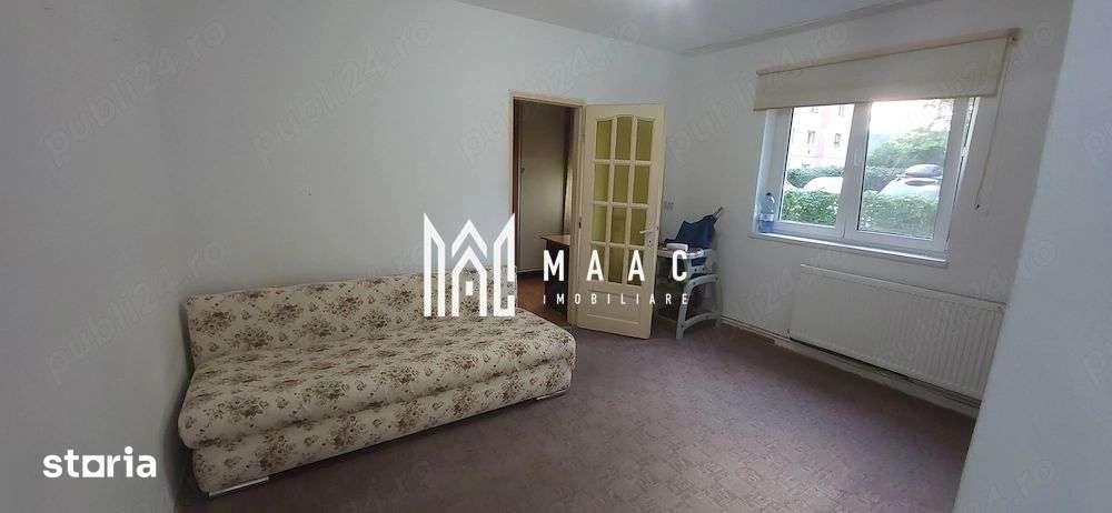 Apartament 2 camere nedecomandat | Central, Cisnădie | 32 mp, parter — fotografia 1