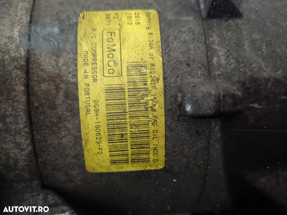 COMPRESOR AC FORD MONDEO 5 EURO 6 DG9H 19D629 FD - 3