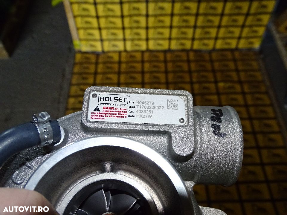 Turbo HOLSET pentru utilaje de constructii - 4