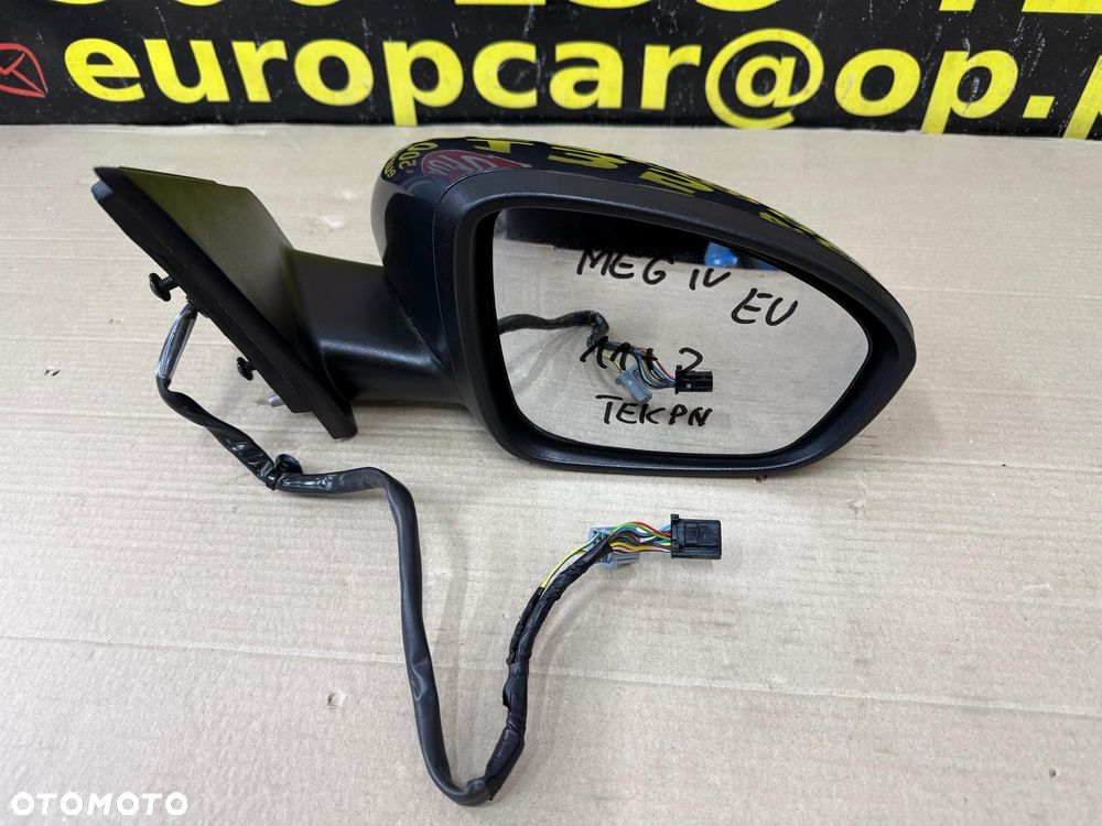 RENAULT MEGANE IV 16-24 LUSTERKO PRAWE 11+2 PIN EL. SKŁADANE KOLOR TEKPN - 7