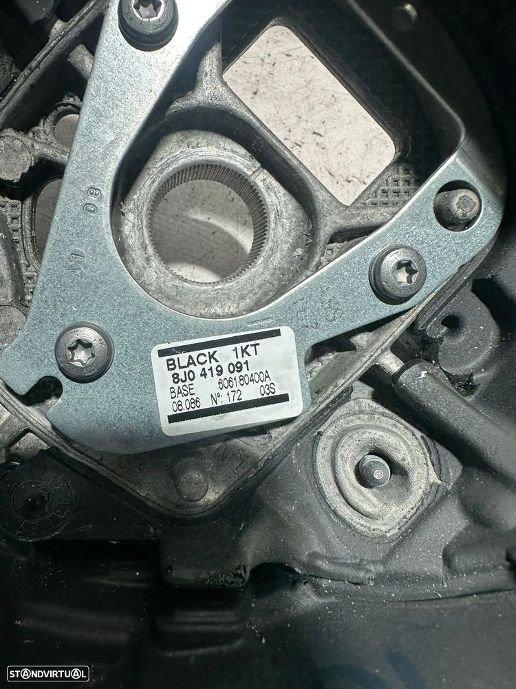 .Volante Pele Flat Bottom Audi TT 8J 2006 - 2014 - 6