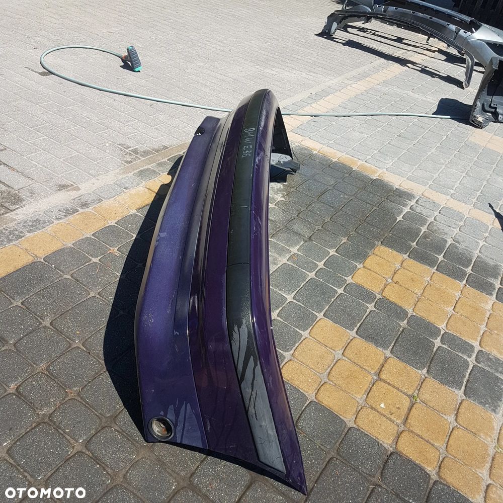 zderzak listwa nakładka odblask tył tylny bmw e36 e46 coupe cabrio lift oryginał - 7