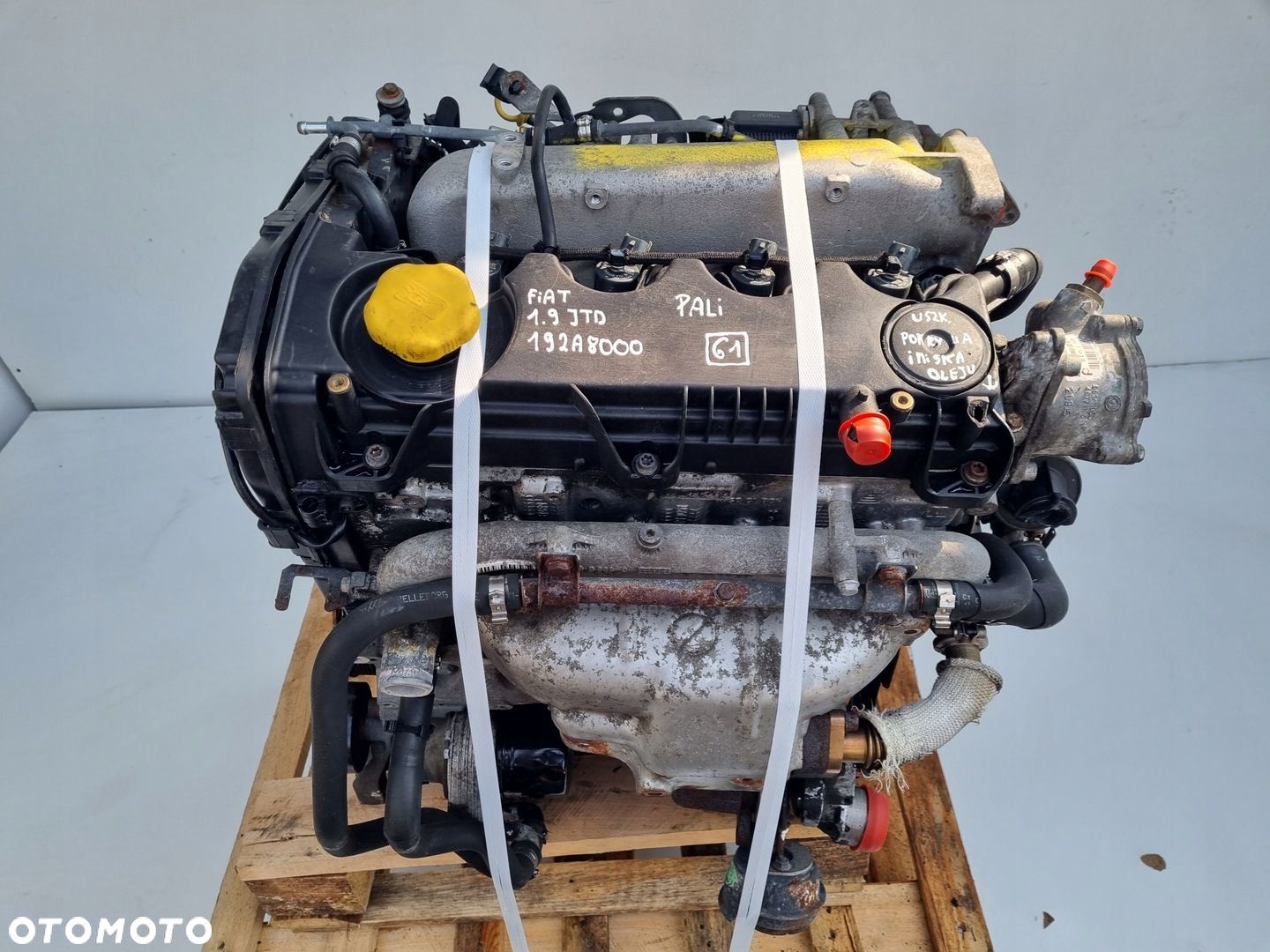 SILNIK KOMPLET Fiat Bravo II 1.9 JTD 120KM 192A8000 - 1