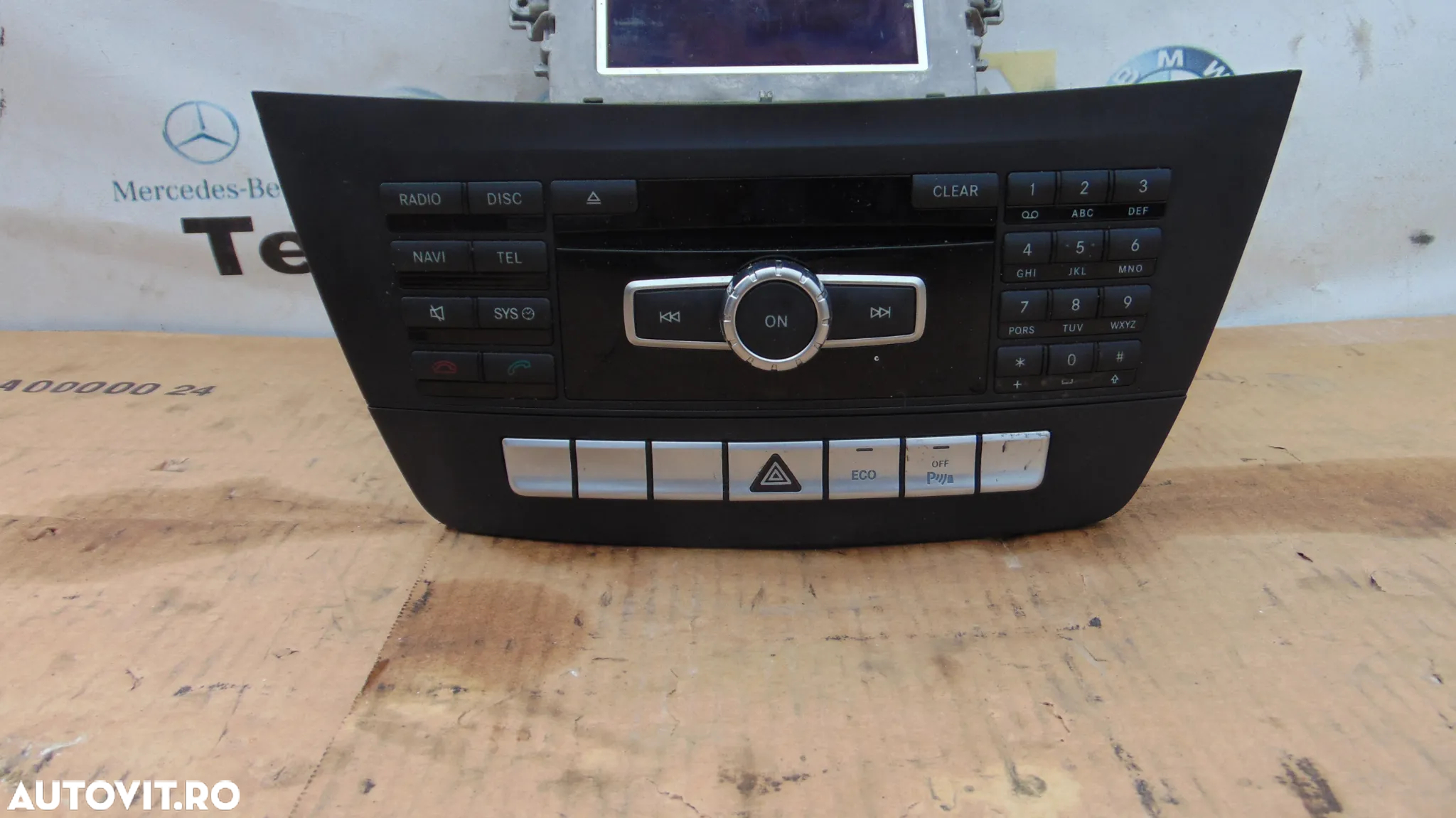 Navigatie Mercedes C Class w204 2008-2016 kit navigatie complet dezmembrez w204 350cdi 642 - 2