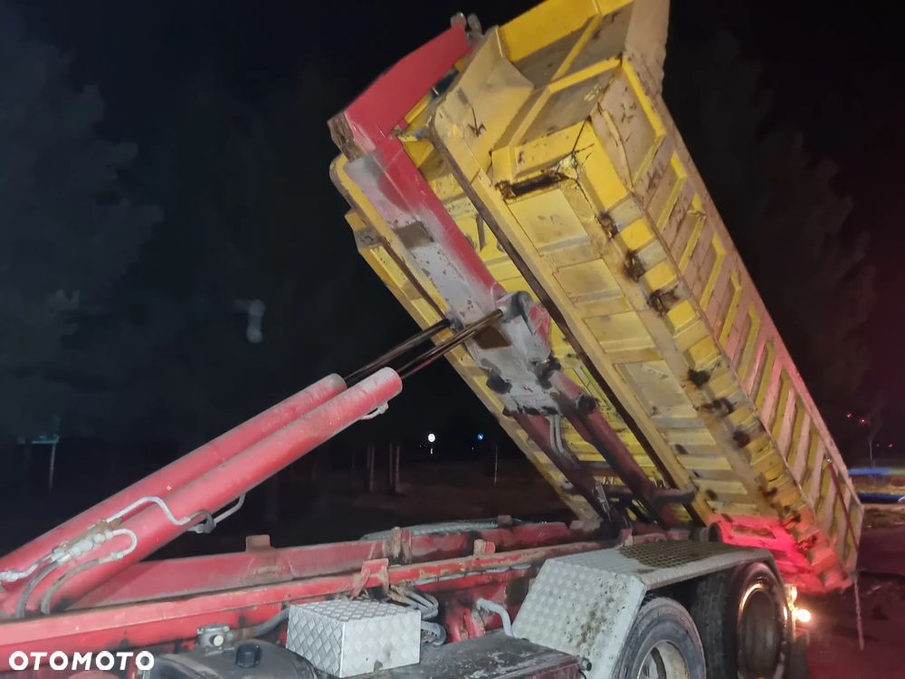 zabudowa hakowa scania 6x2 meiller kontener wywrot - 1