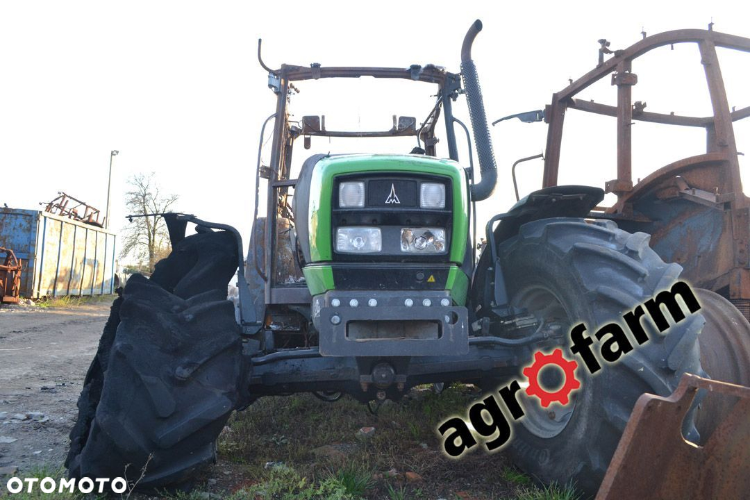 Deutz części używane skrzynia silnik most oś napęd zawór kabina podnośnik zwolnica obudowa - 4