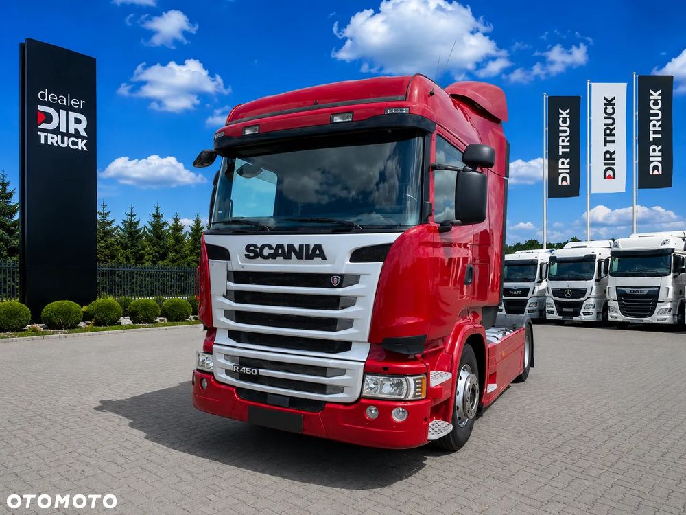 Scania R450 BEZ EGR! HIGHLINE STANDARD AUTOMAT+RETARDER EURO6 NISKI PRZEBIEG! RAMA BEZ KOROZJI ! DWA ZBIORNIKI !Spojlery Międzyosiowe 11.2017rok ! - 2