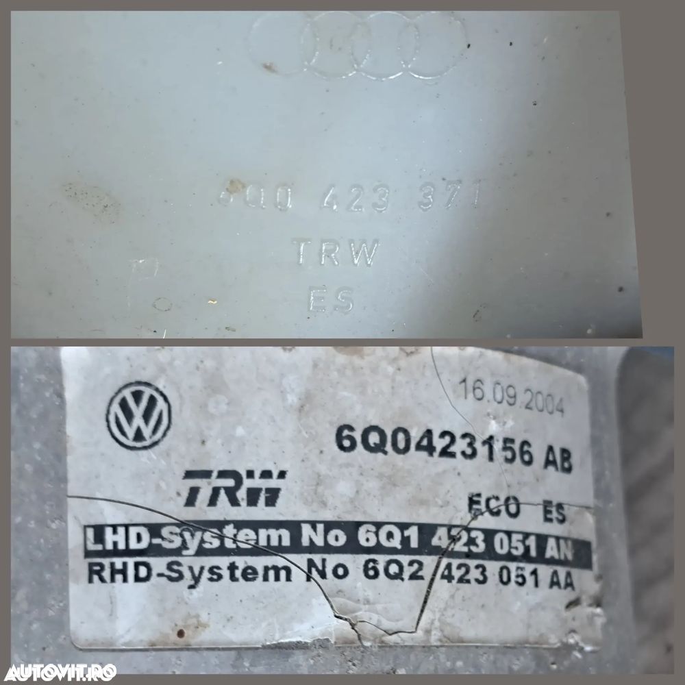 Pompa servo servodirectie TRW VW Polo 9N 1.4tdi, Seat Ibiza, Cordoba, Skoda Roomster, Fabia, Rapid - 3