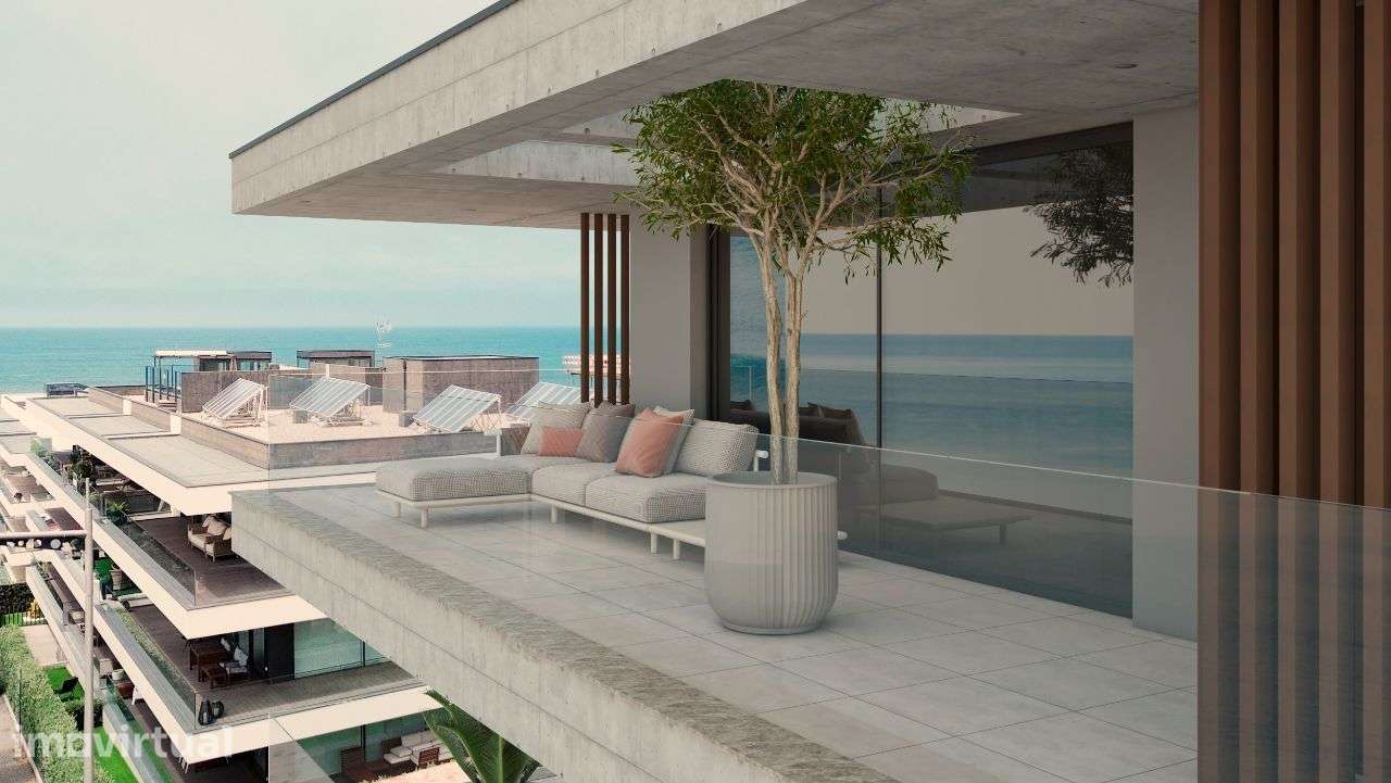 Praia Canidelo-T3 Vista Mar, Terraço c/Piscina, Va - Grande imagem: 4/56