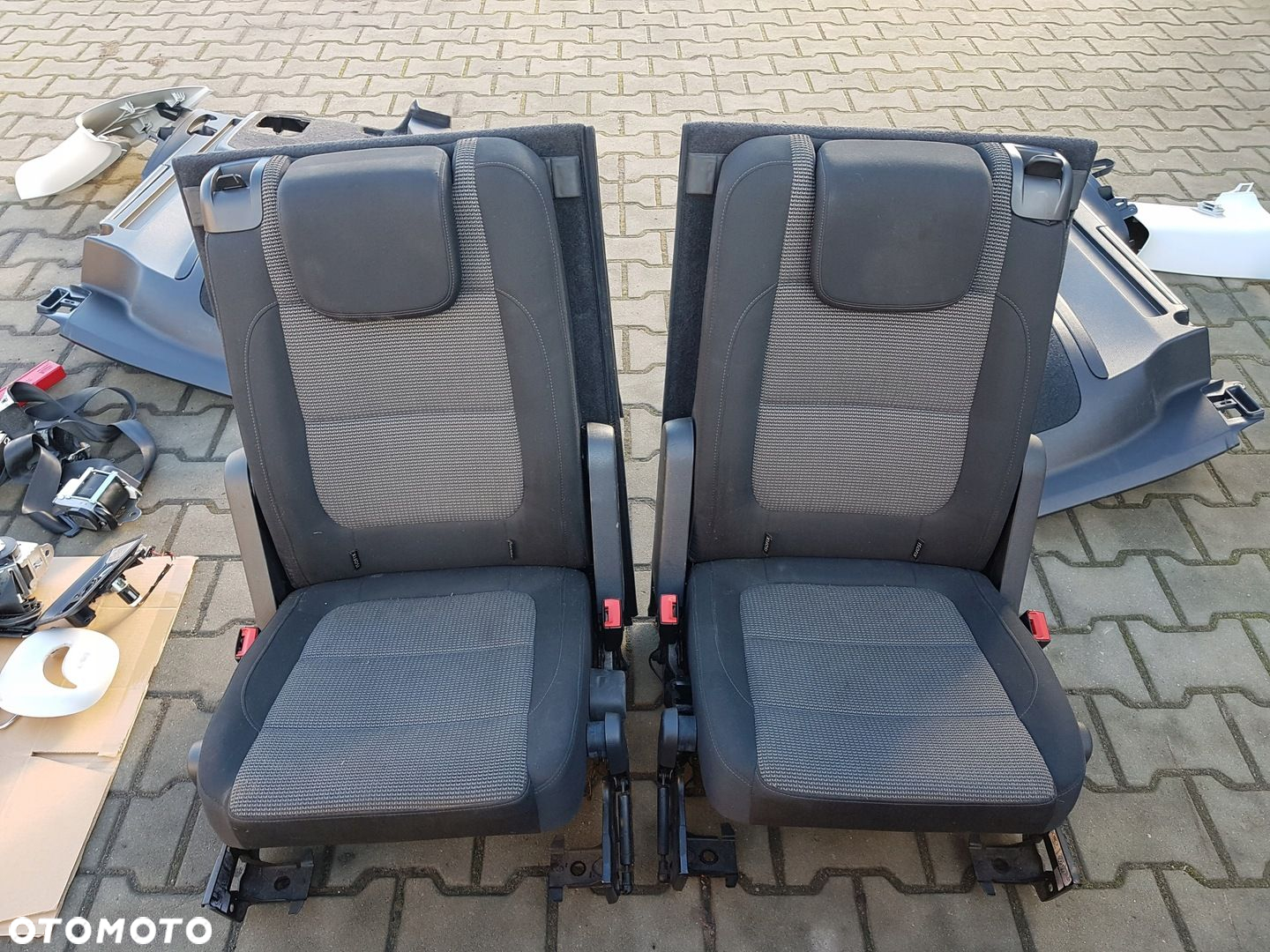 VW SHARAN II 7N 10-15r SEAT ALHAMBRA 2 II 7N FOTELE 7 OSÓB - 8