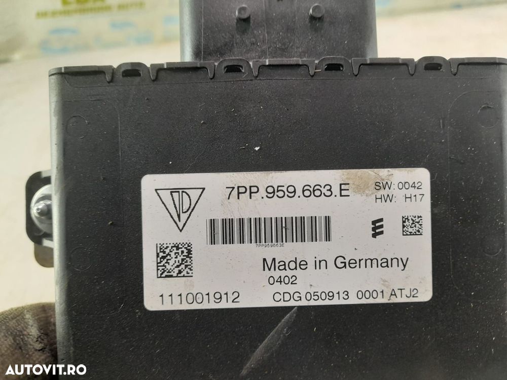 Modul start stop 7pp959663e Porsche Cayenne 958 [2010 - 2014] 3.0 d C - 2