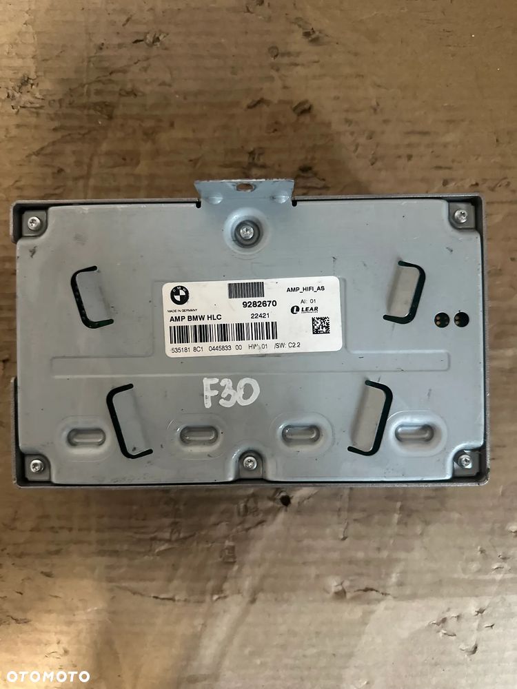 BMW F30 WZMACNIACZ HIFI 9282670 - 2