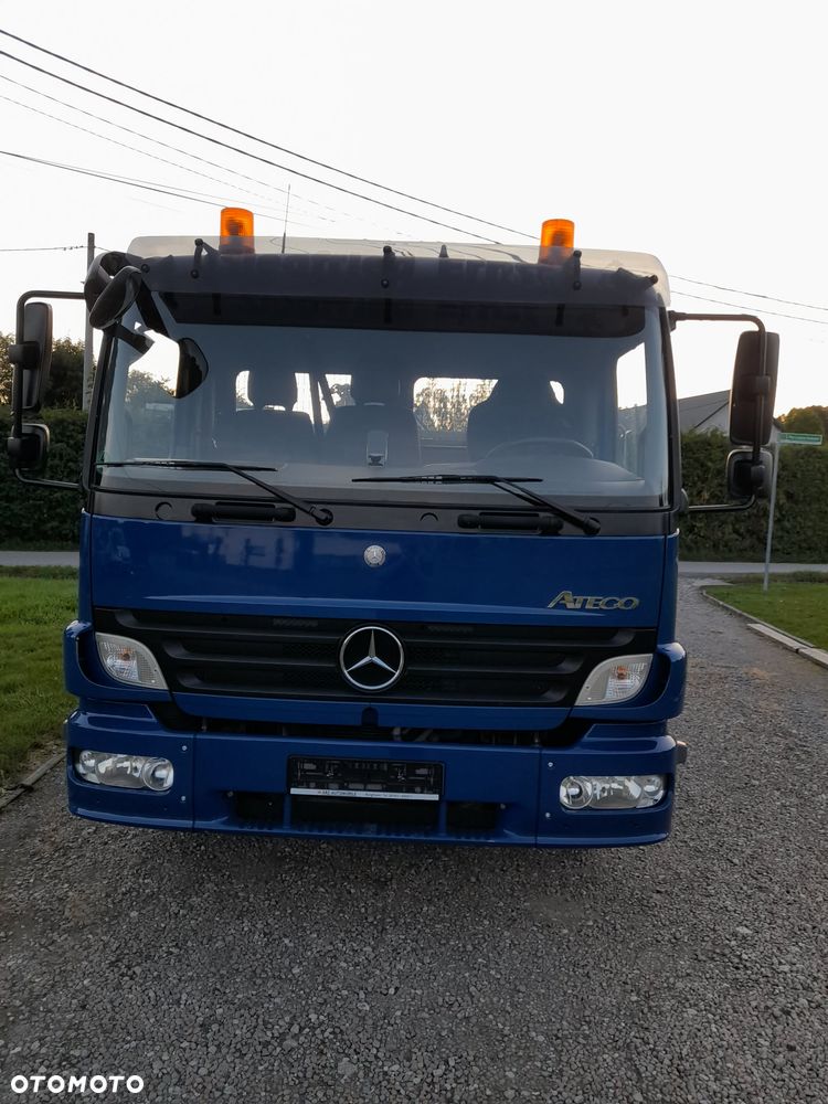 Mercedes-Benz ATEGO 1223K 6 - cylindrów!!  FABRYCZNA WYWROTKA MAILLER Kiper + HDS Dzwig żuraw Palfinger 5+6 funkcja, DODATKOWE zasilanie hydrauliczne przyczepy PRZYCZEPA 16 ton!!! Pełny serwis ASO ORYGINALNY Potwierdzony przebieg 126000km - 15