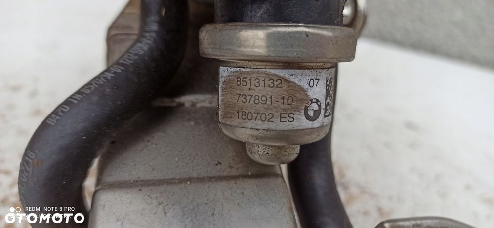 BMW F30 B47 2.0D CHŁODNICA SPALIN EGR 8477659 01 - 7